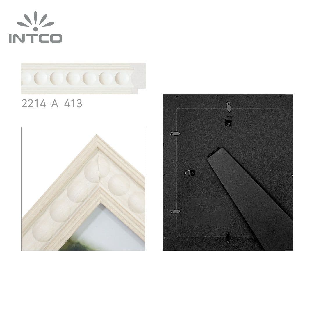 Moldura de mesa decorativa clássica com miçangas 4