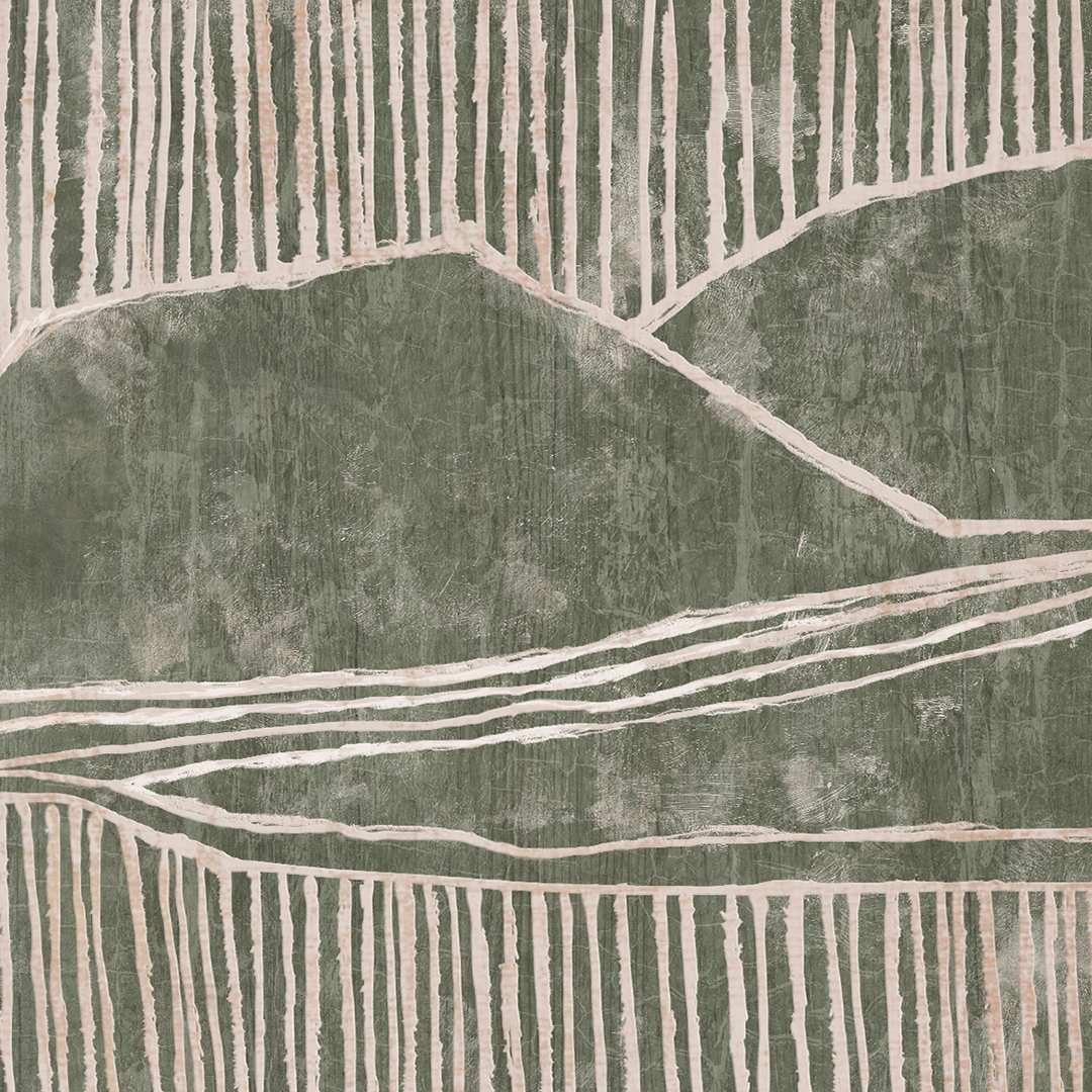 Conjunto de 2 arte abstrata de parede com moldura preta 7